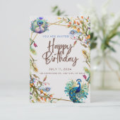 パテユニークィナ誕生日 招待状 (スタンド正面)