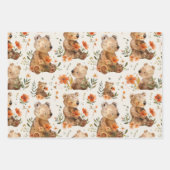 パテルカラー子供部屋ラッピング紙 ラッピングペーパーシート (正面)