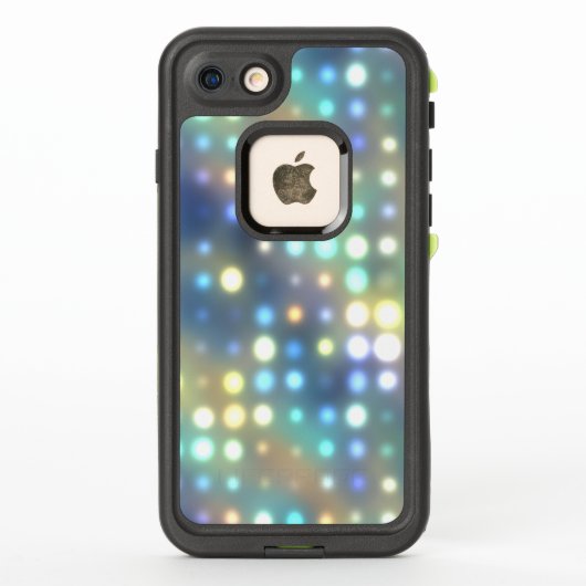 パテルネオンライト抽象芸術 LifeProof iPhoneケース (裏面)