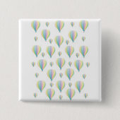 パテルパラシュートスクエアボタン 缶バッジ (正面)