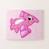 パテロダクチルの可愛いイラストレーション。 ジグソーパズル (横)