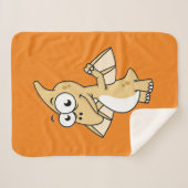 パテロダクチルの可愛いイラストレーション。2 シェルパブランケット (正面(横))