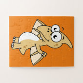 パテロダクチルの可愛いイラストレーション。2 ジグソーパズル (横)