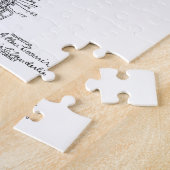 パテントのサクソフォーンのデザイン ジグソーパズル (側面)