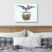 パテ運ラノドン キャンバスプリント (インサイチュ (寝室))