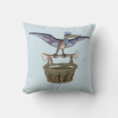 パテ運ラノドン クッション (正面)