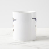 パテ運ラノドン ジャンボコーヒーマグカップ (正面)