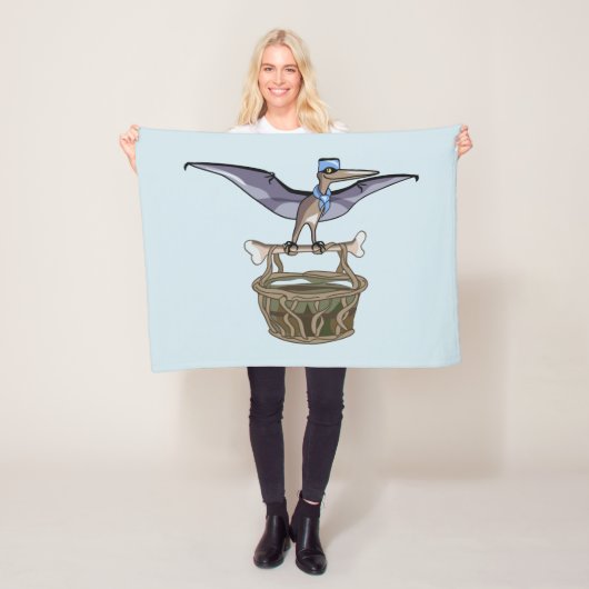 パテ運ラノドン フリースブランケット (インサイチュ)