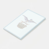 パテ運ラノドン ポストイット (アングル)