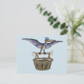 パテ運ラノドン ポストカード (スタンド正面)