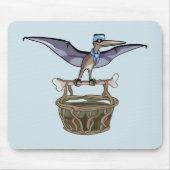 パテ運ラノドン マウスパッド (正面)