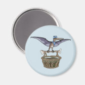 パテ運ラノドン マグネット (正面/裏面)