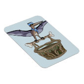 パテ運ラノドン マグネット (右側)