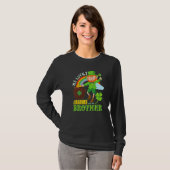 パディおもしろいデイSt patricksラッキーチャームコールB Tシャツ (正面フル)