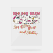 パディアクトラナースおもしろいハロウィーンデザインエッセンシャルT アクリルサイン (正面)