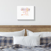 パディアクトラナースおもしろいハロウィーンデザインエッセンシャルT キャンバスプリント (インサイチュ (寝室))