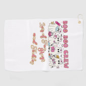 パディアクトラナースおもしろいハロウィーンデザインエッセンシャルT ゴルフタオル (横)