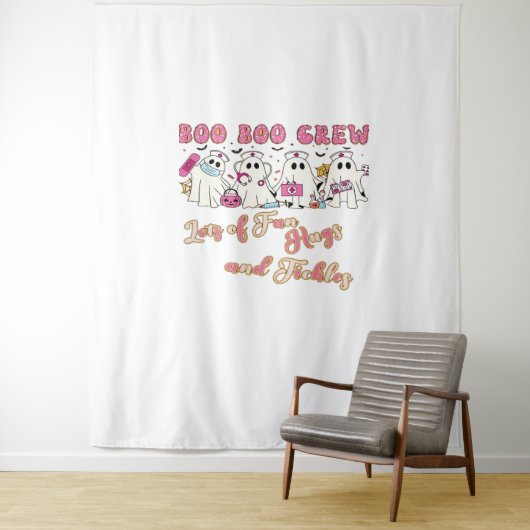 パディアクトラナースおもしろいハロウィーンデザインエッセンシャルT タペストリー (インサイチュ)