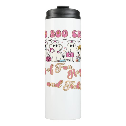 パディアクトラナースおもしろいハロウィーンデザインエッセンシャルT タンブラー (正面)