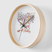 パディアクトラナースおもしろいハロウィーンデザインエッセンシャルT 壁時計 (傾斜)