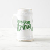 パディマグとは誰だ ビールジョッキ (正面左)