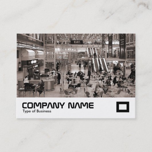 パディントンステーションロンドン 名刺 (正面)