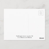 パディントン盆地,ロンドンUKポストカード ポストカード (裏面)