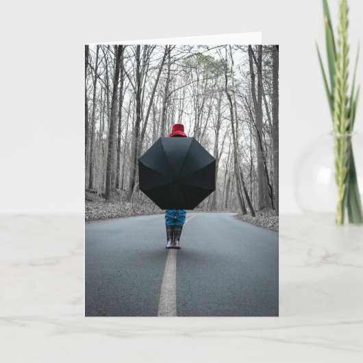 パディントン空白の – 折り畳みカード カード (正面)