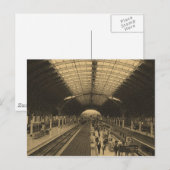 パディントン駅 ポストカード (正面/裏面)