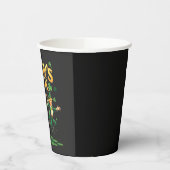 パディーズバックトおもしろいランプサンパトリックDay Leopard 紙コップ (左)