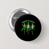 パディーズバックトランプ踊りおもしろいSt patricks dayN 缶バッジ (正面&裏面)