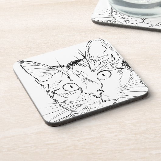 パディ猫 コースター (左側)