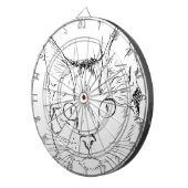 パディ猫 ダーツボード (正面右)