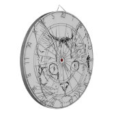 パディ猫 ダーツボード (正面左)