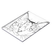 パディ猫 ノートブック (左側)