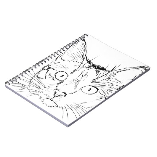 パディ猫 ノートブック (左側)