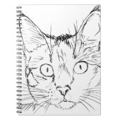 パディ猫 ノートブック (正面)