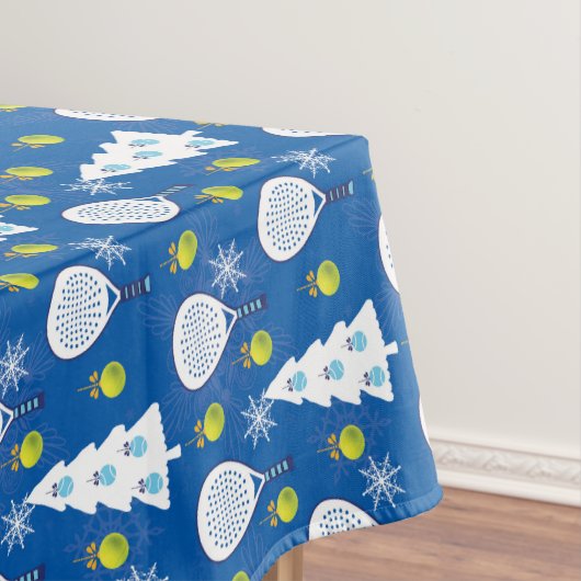 🎾🎄パデルのクリスマスをつぶす テーブルクロス (インサイチュ)