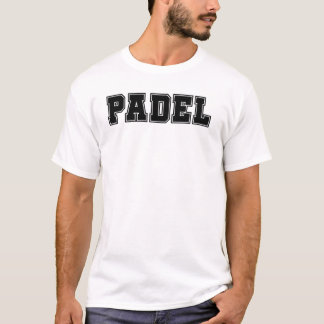 パデルのボールドテキスト Tシャツ