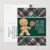 🎾🎄パデルを愛するあなたへのクリスマス ポストカード (正面/裏面)