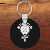 パデルアディクトテニスバルスポルト キーホルダー (正面)