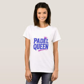 パデルクイーン Tシャツ (正面フル)