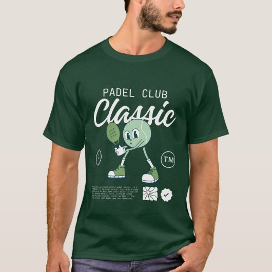 パデルクラブ Tシャツ (正面)