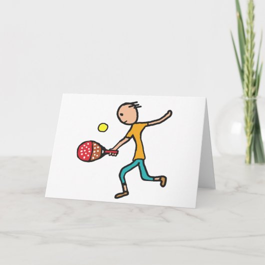 パデルテニス カード (正面)