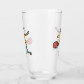 パデルテニス タンブラーグラス (左)