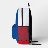 パデルバックパックとカスタムデザインカラーのオプション プリントバックパック (右)