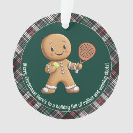 🎾🎄パデルパワードクリスマスの名入れ オーナメント