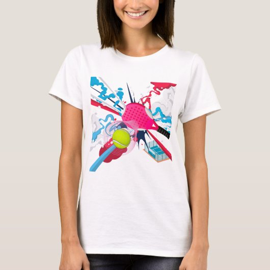 パデルビーチテニス Tシャツ (正面)