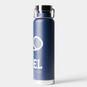 パデルプレーヤー用絶縁水ボトル ウォーターボトル (背面)