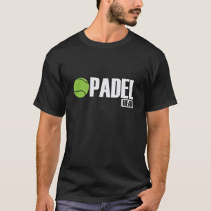 パデルヘッドテニススポーツアンドボール Tシャツ